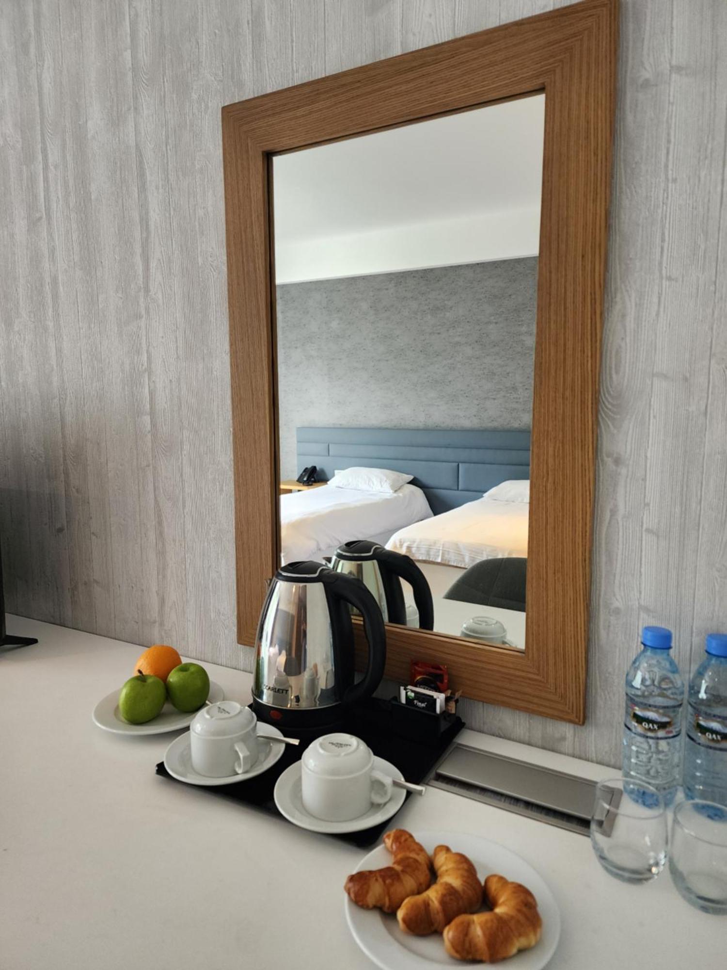 Yurd Hotel Qax Bagian luar foto